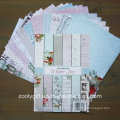 Conjunto de papel de colección de tarjetas de Navidad Paper Scrapbooking A4 Papel A5 DIY Scrapbook Paper